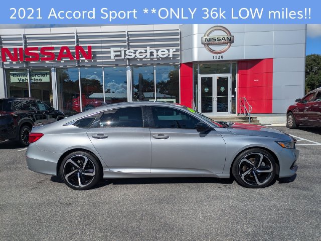 Used 2021 Honda Accord Sedan Sport Sport 1.5T CVT