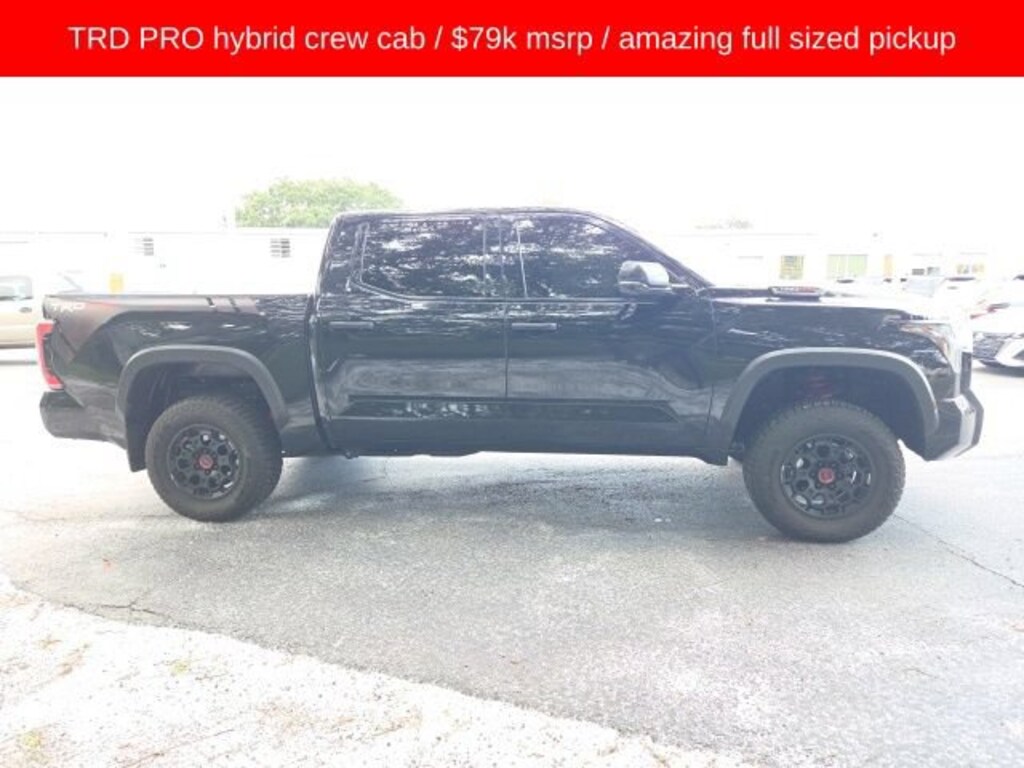 Used 2025 Toyota Tundra 4WD TRD Pro Hybrid TRD Pro Hybrid CrewMax 5.5 Bed