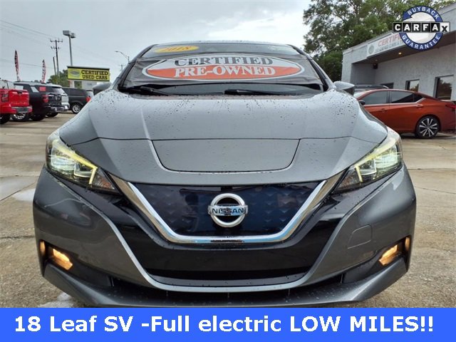 Used 2018 Nissan LEAF SV with VIN 1N4AZ1CP7JC308992 for sale in Titusville, FL