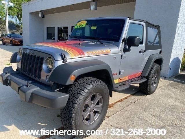 Used 2016 Jeep Wrangler Sport with VIN 1C4AJWAGXGL100504 for sale in Titusville, FL