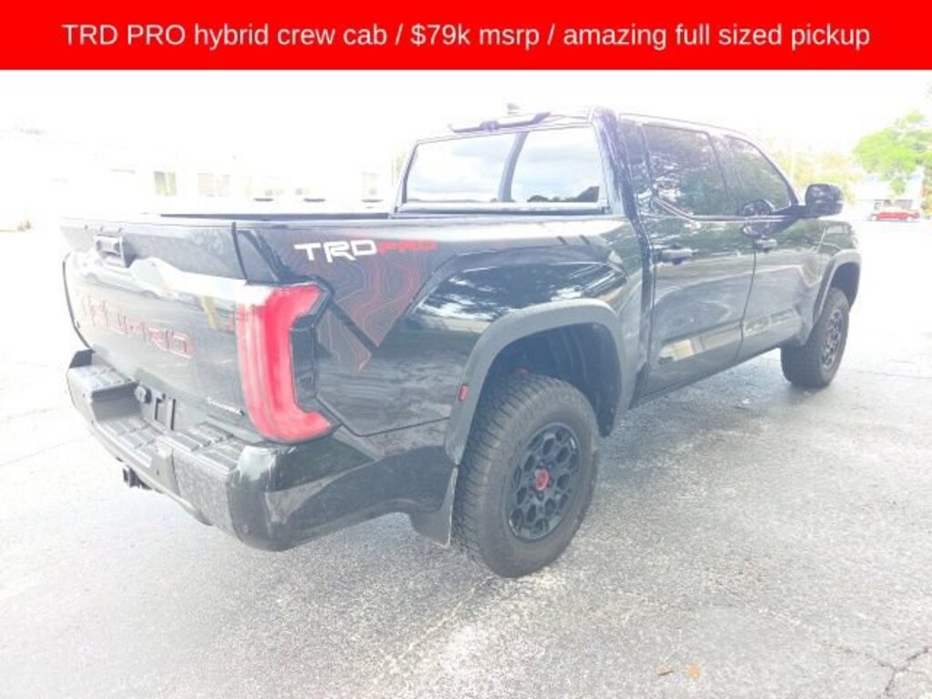 Used 2025 Toyota Tundra 4WD TRD Pro Hybrid TRD Pro Hybrid CrewMax 5.5 Bed