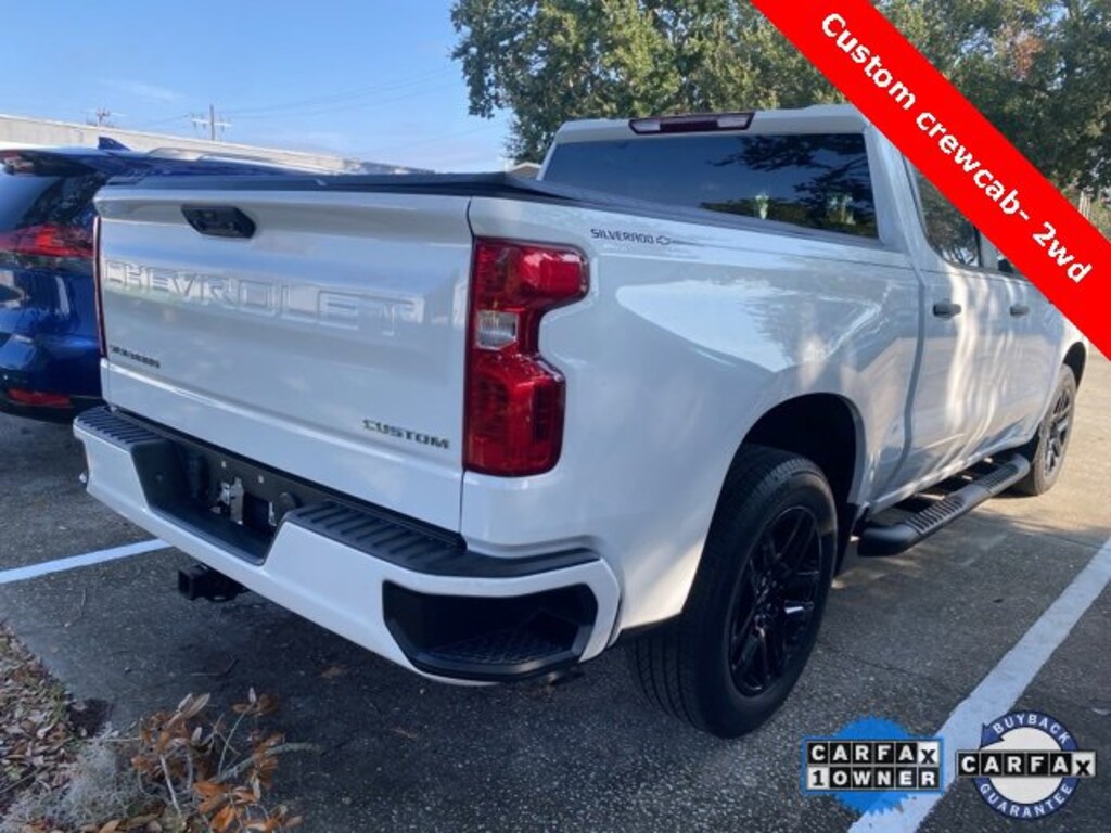 Used 2024 Chevrolet Silverado 1500 Custom 2WD Crew Cab 147 Custom