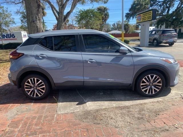 Certified 2021 Nissan Kicks SV with VIN 3N1CP5CV4ML507850 for sale in Titusville, FL