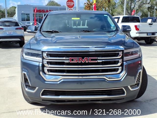 Used 2020 GMC Acadia SLE with VIN 1GKKNKLA0LZ159471 for sale in Titusville, FL