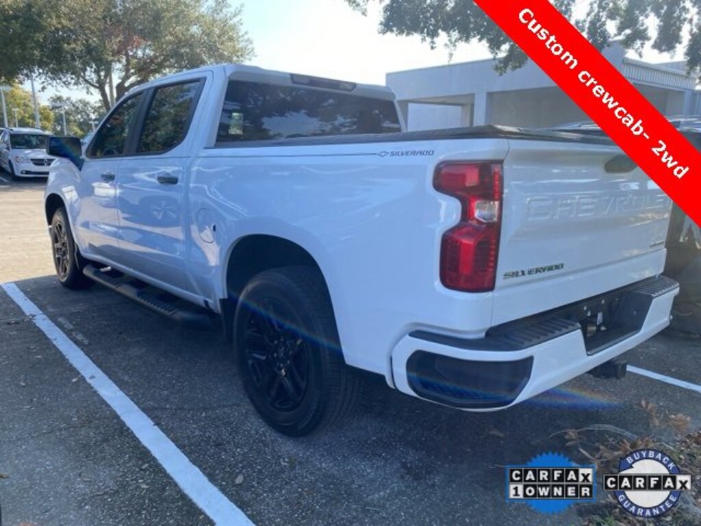 Used 2024 Chevrolet Silverado 1500 Custom 2WD Crew Cab 147 Custom