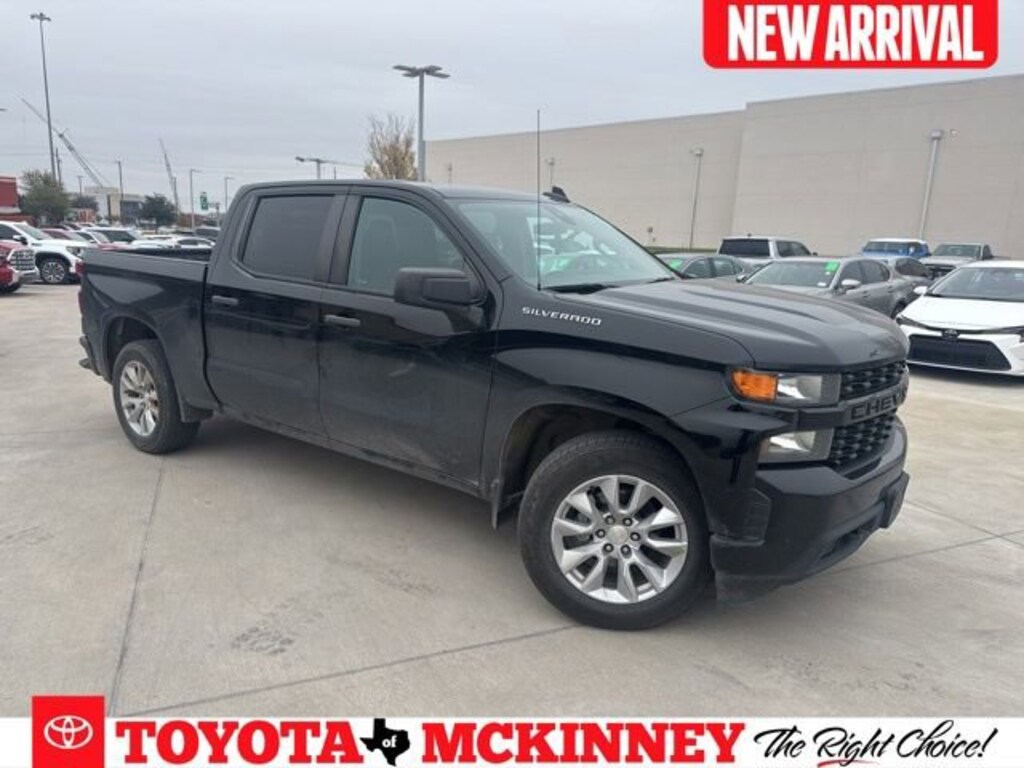 Used 2021 Chevrolet Silverado 1500 Custom Truck Crew Cab