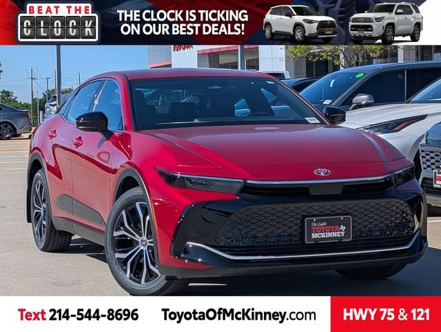 Finish Line Red 2026 Toyota Crown XLE AWD Sedan All-Wheel Drive Continuously Variable Transmission