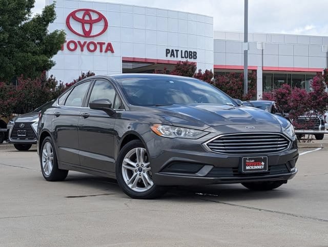 Used 2018 Ford Fusion SE with VIN 3FA6P0H72JR194948 for sale in McKinney, TX