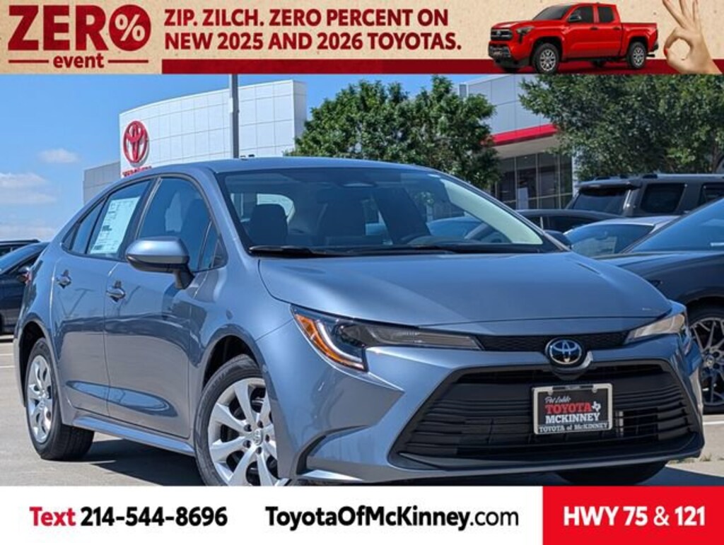 New 2026 Toyota Corolla LE Sedan