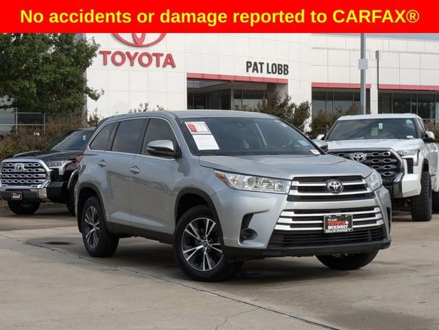 Used 2019 Toyota Highlander LE with VIN 5TDZZRFH4KS335311 for sale in Mckinney, TX