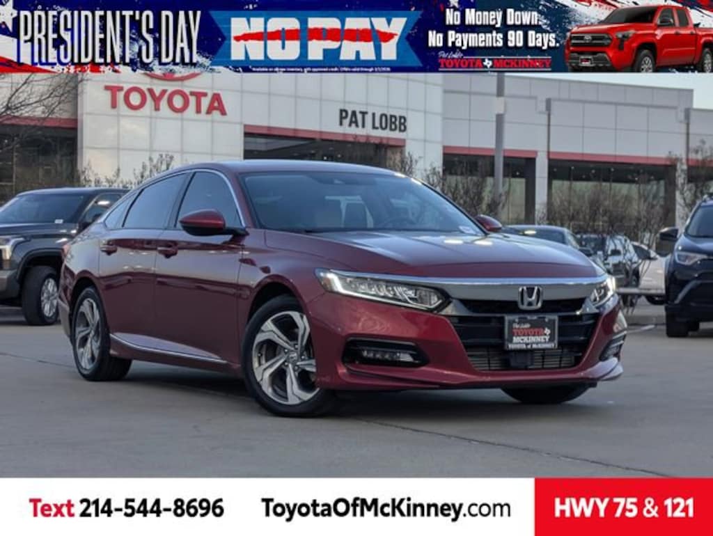 Used 2019 Honda Accord EX-L Sedan