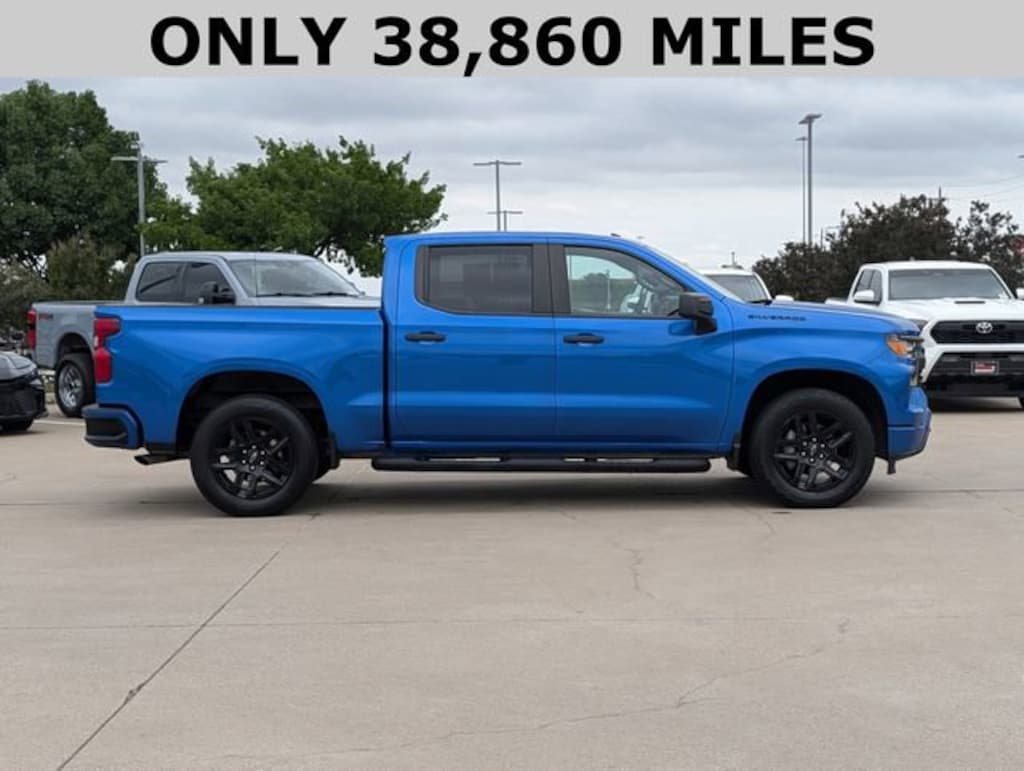 Used 2024 Chevrolet Silverado 1500 Custom Truck Crew Cab