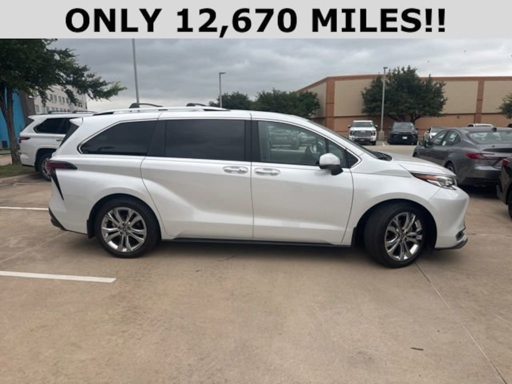 Used 2024 Toyota Sienna Platinum Van Passenger Van