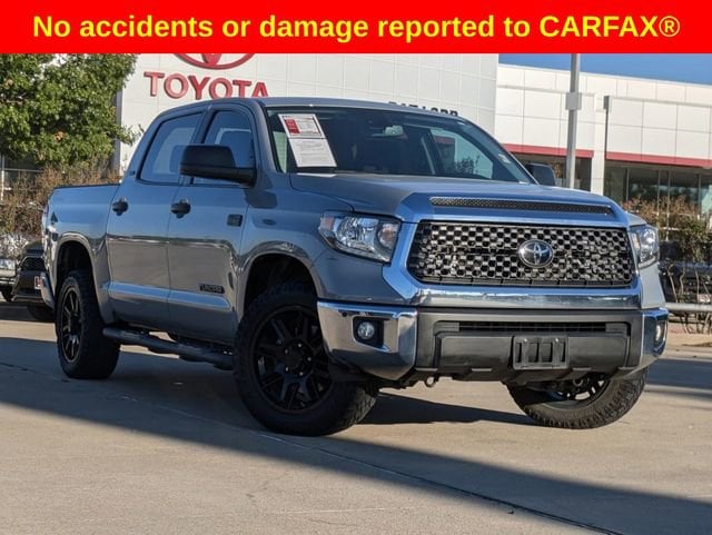 Used 2021 Toyota Tundra SR5 with VIN 5TFEY5F14MX295628 for sale in Mckinney, TX