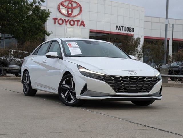 Used 2021 Hyundai Elantra Limited with VIN 5NPLP4AGXMH032779 for sale in Mckinney, TX