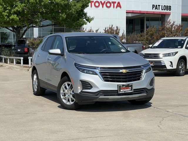 Used 2022 Chevrolet Equinox LT with VIN 3GNAXKEV8NS188810 for sale in Mckinney, TX