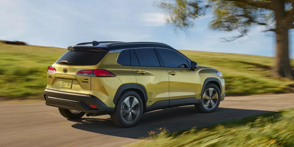 Explore the new 2023 Toyota Corolla Cross Hybrid near Anna TX