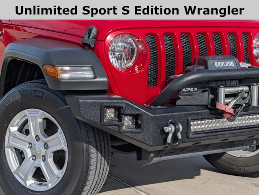 Used 2022 Jeep Wrangler Unlimited Sport S SUV