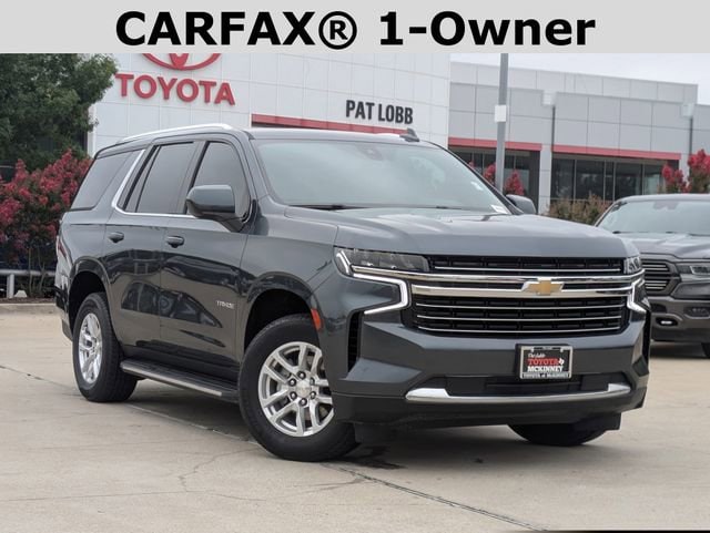 Used 2021 Chevrolet Tahoe LT with VIN 1GNSCNKD5MR241333 for sale in Mckinney, TX