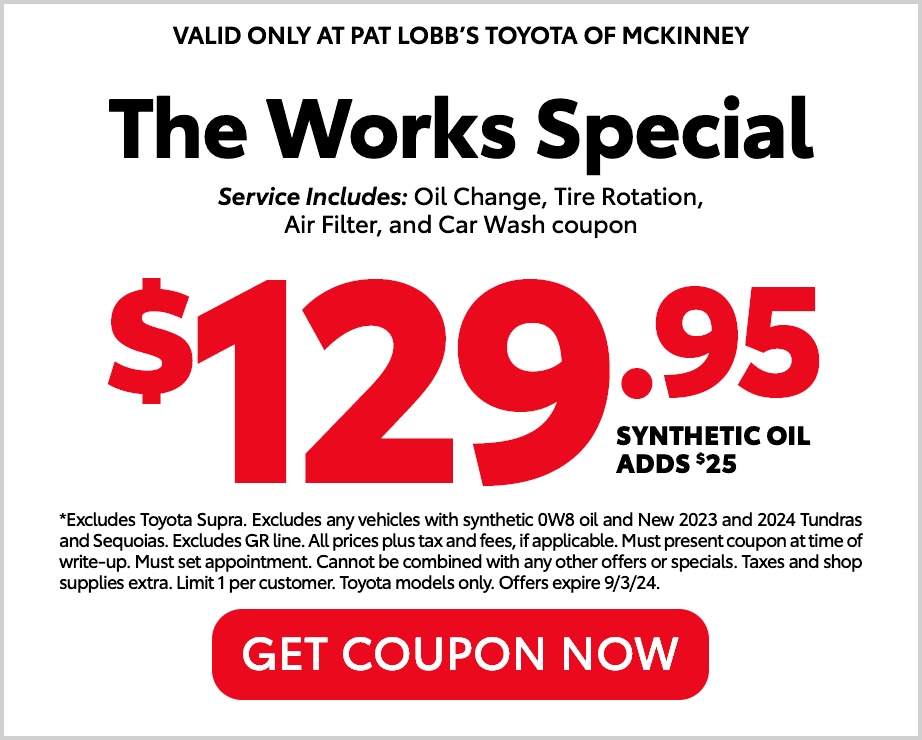 Toyota Service Specials in McKinney TX l Near Plano