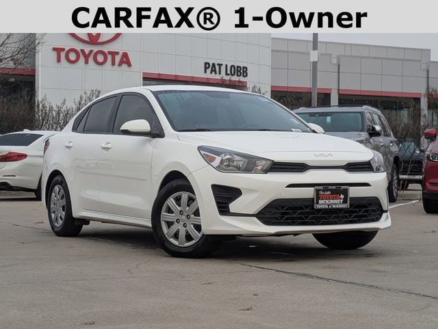 Used 2023 Kia Rio S with VIN 3KPA24AD2PE536215 for sale in McKinney, TX