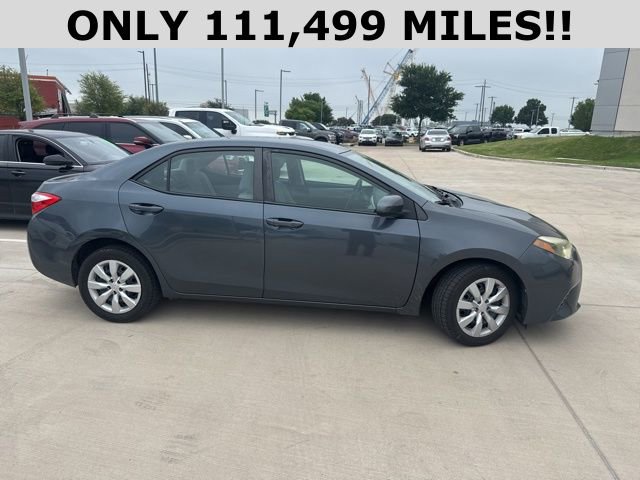 Used 2015 Toyota Corolla LE with VIN 2T1BURHE4FC314654 for sale in McKinney, TX