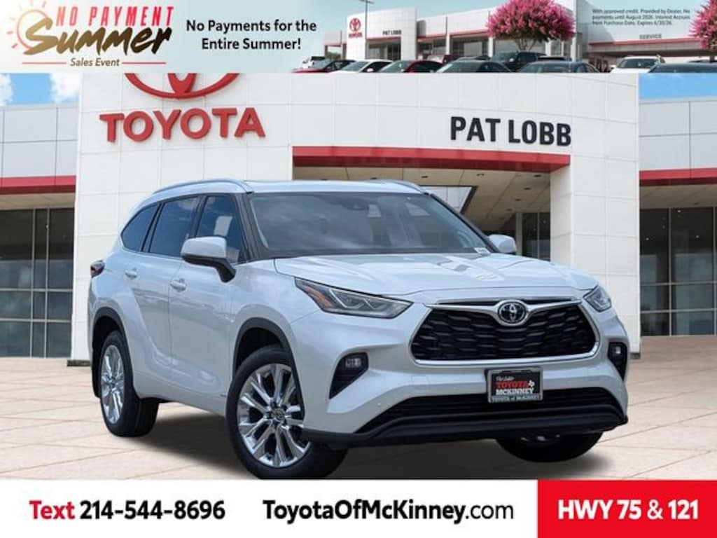 New 2026 Toyota Highlander Hybrid Limited SUV