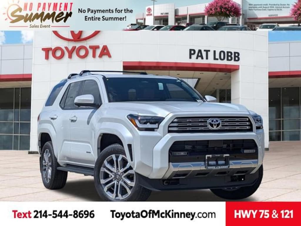 New 2026 Toyota 4Runner Limited SUV