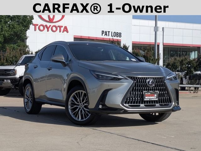 Used 2022 Lexus NX Hybrid 350h with VIN JTJHKCEZ8N2004005 for sale in Mckinney, TX
