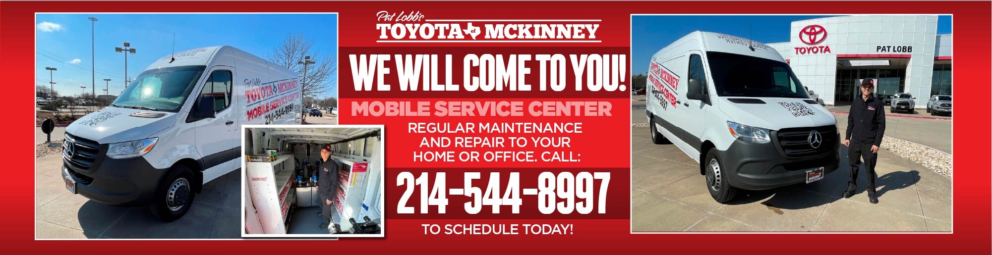 Pat Lobb Toyota of McKinney – Toyota Mobile Service