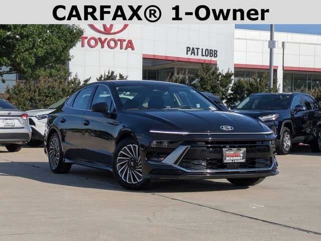 Used 2024 Hyundai Sonata Hybrid SEL with VIN KMHL34JJ2RA102602 for sale in Mckinney, TX