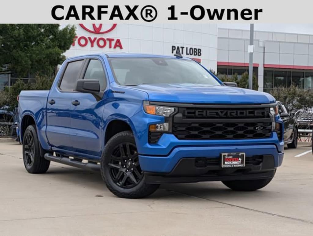 Used 2024 Chevrolet Silverado 1500 Custom Truck Crew Cab