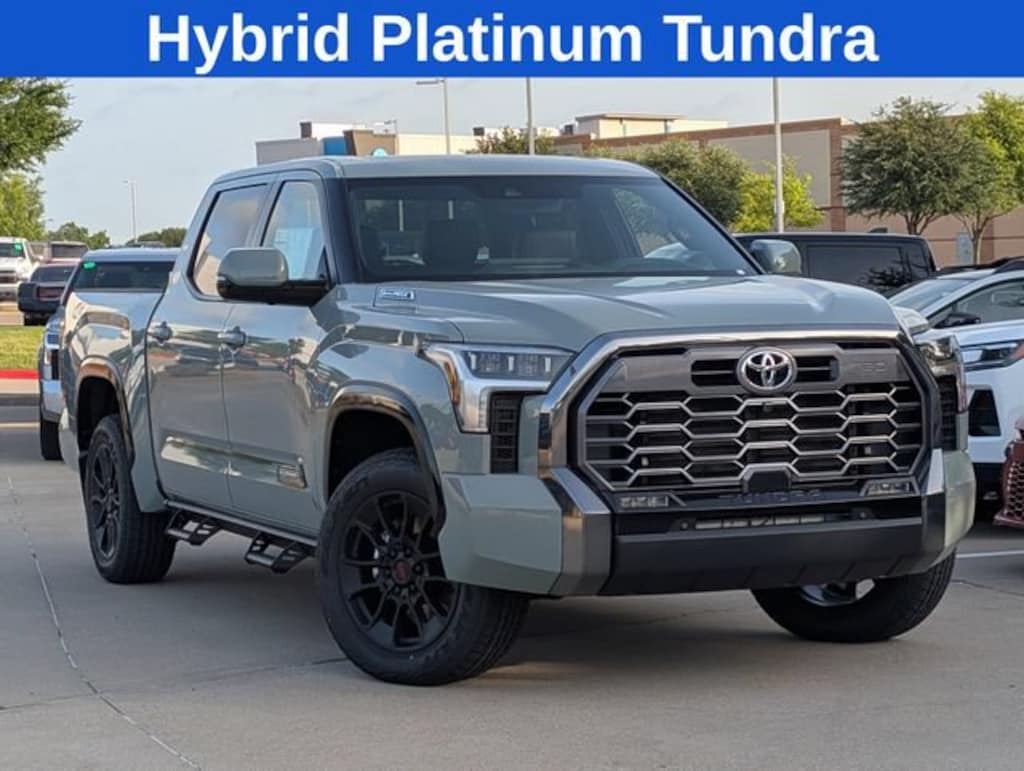 New 2026 Toyota Tundra i-FORCE MAX Platinum Truck CrewMax