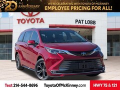 New 2026 Toyota Sienna Platinum Van Passenger Van