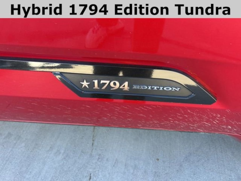 Used 2022 Toyota Tundra Hybrid 1794 Edition Truck CrewMax