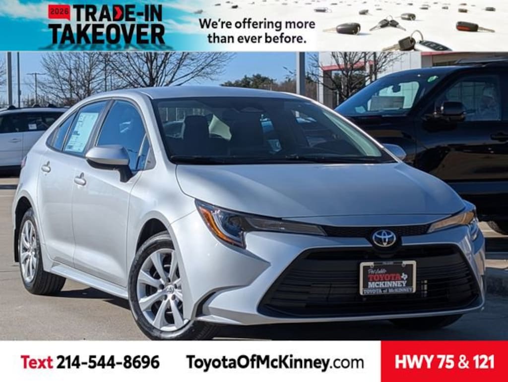 New 2026 Toyota Corolla LE Sedan