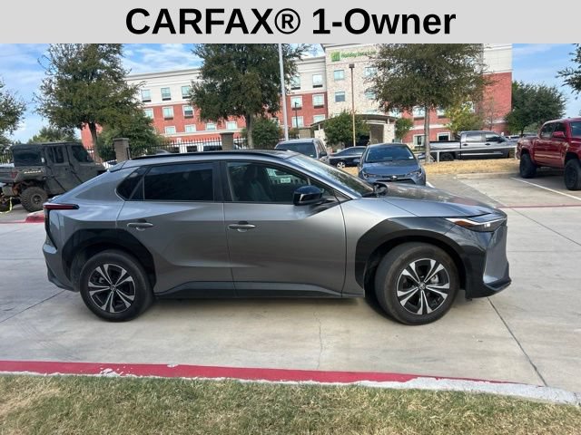 Used 2024 Toyota bZ4X XLE with VIN JTMABACA5RA079486 for sale in McKinney, TX