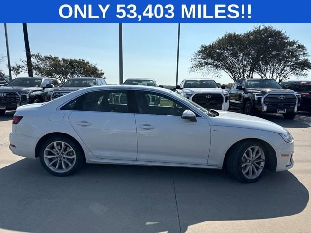 Used 2019 Audi A4 Premium Plus with VIN WAUENAF42KA114535 for sale in Mckinney, TX