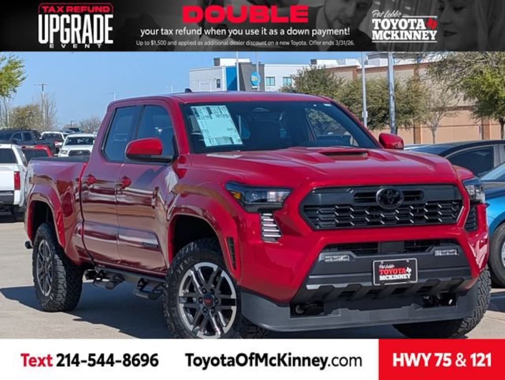 New 2026 Toyota Tacoma TRD Sport Truck Double Cab