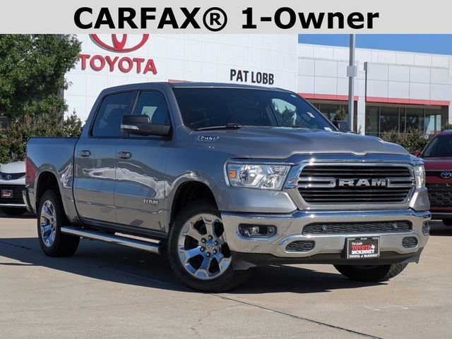 Used 2021 RAM Ram 1500 Pickup Big Horn/Lone Star with VIN 1C6SRFFT3MN816929 for sale in Mckinney, TX