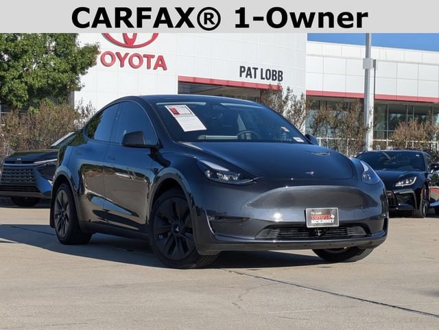 Used 2024 Tesla Model Y Long Range with VIN 7SAYGDEEXRA228127 for sale in McKinney, TX