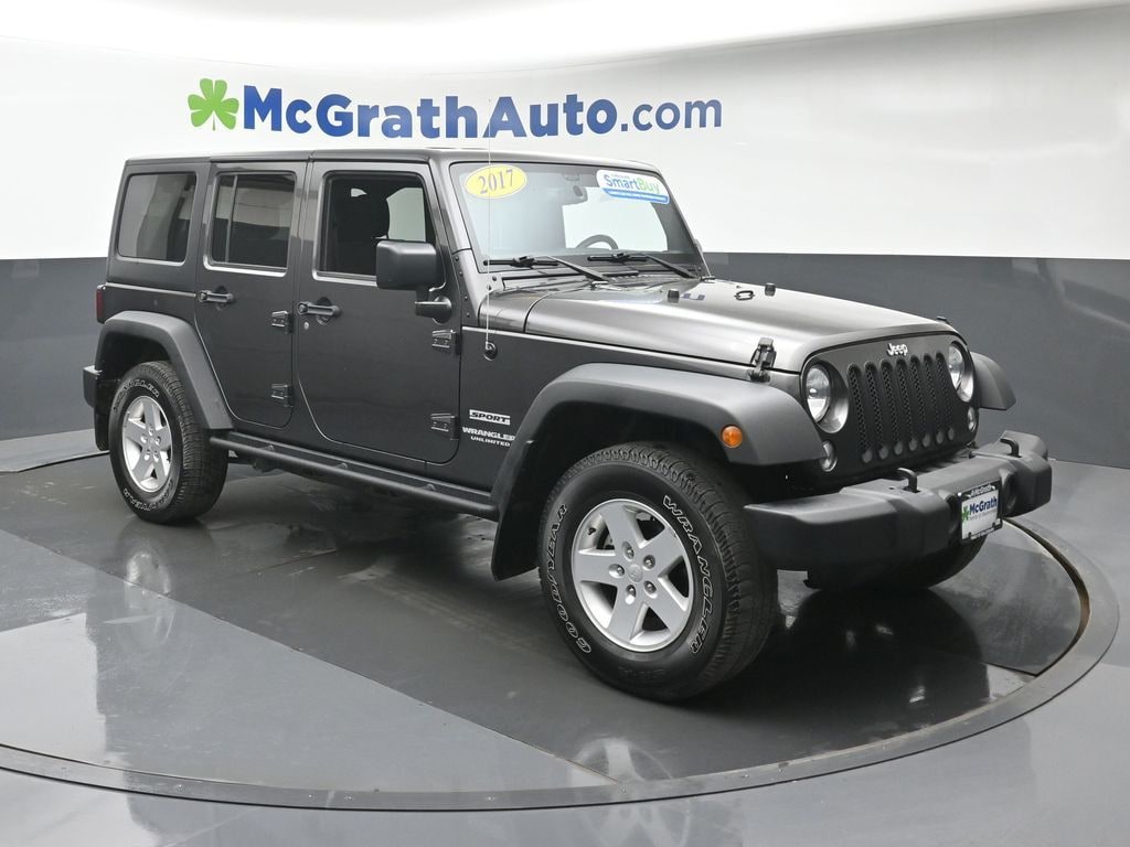 Certified 2017 Jeep Wrangler Unlimited Sport SUV