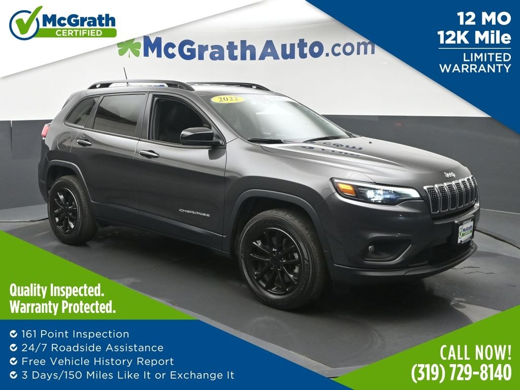 Certified 2022 Jeep Cherokee Latitude Lux SUV