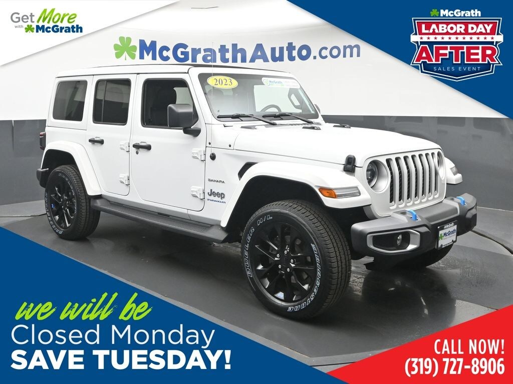 Certified 2023 Jeep Wrangler Sahara 4xe SUV