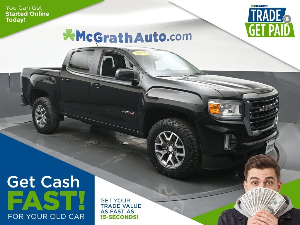Used 2021 GMC Canyon AT4 w/Leather Truck