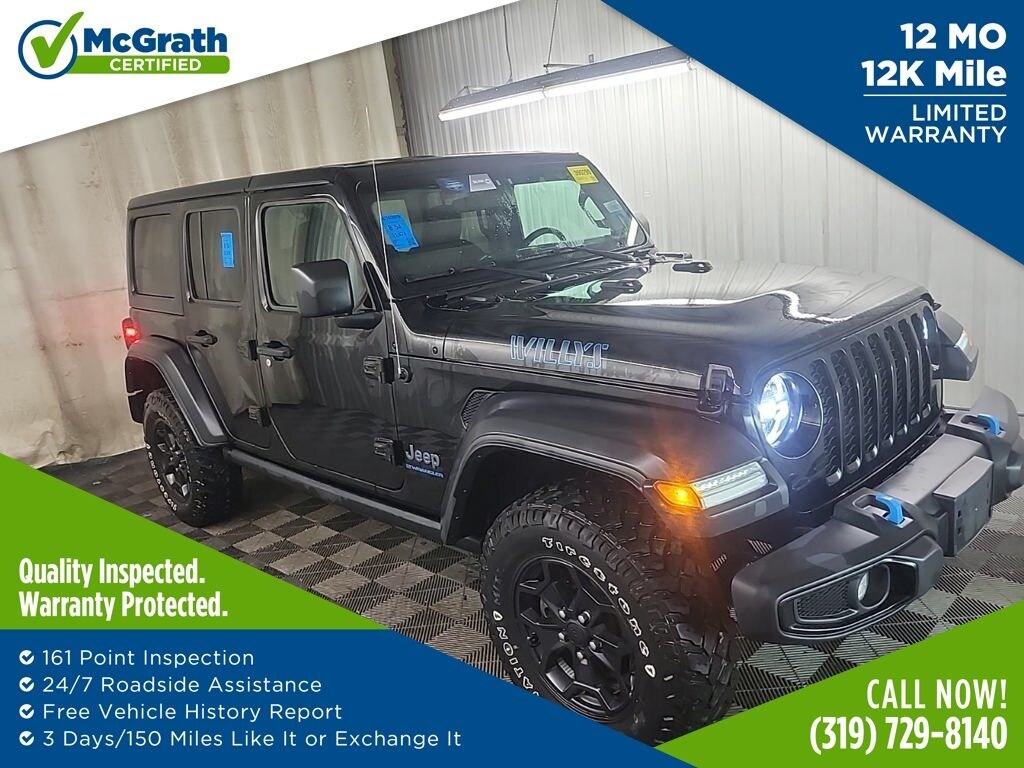 Certified 2023 Jeep Wrangler Base 4xe SUV