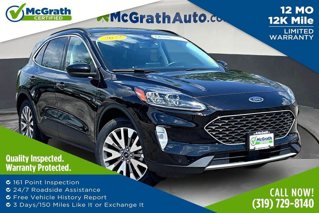 Certified 2022 Ford Escape Hybrid Titanium SUV
