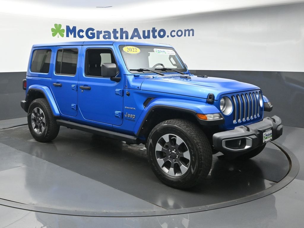 Certified 2022 Jeep Wrangler Unlimited Sahara SUV