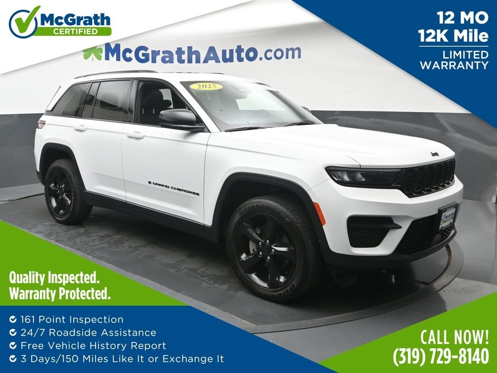Certified 2025 Jeep Grand Cherokee Altitude X SUV