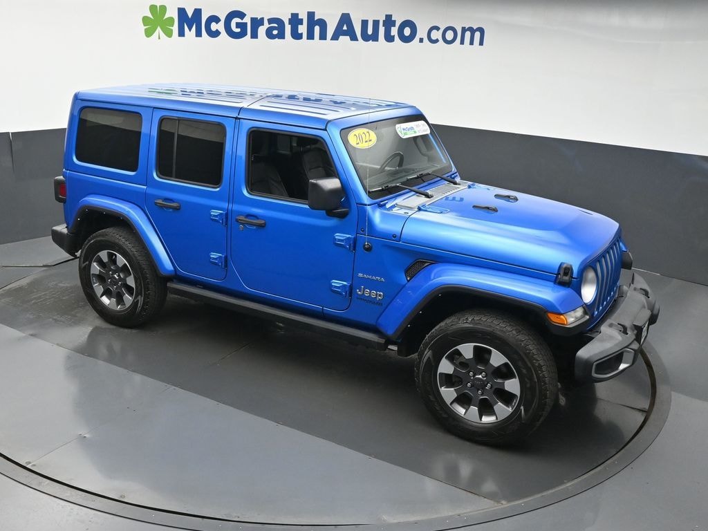 Certified 2022 Jeep Wrangler Unlimited Sahara SUV